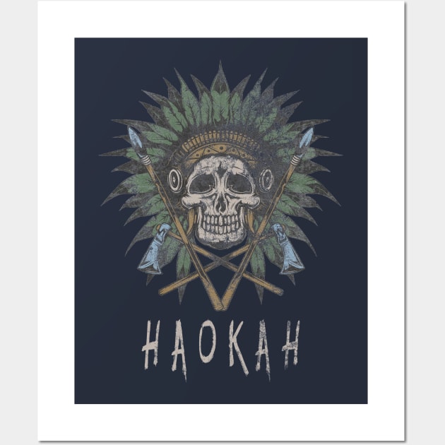 Haokah Native American Empath Sacred Clown Wall Art by SpottydoggCreatives